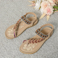 Victoria | Bequeme orthopädische Damensandalen – Aprikose