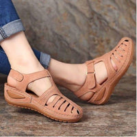 Marina | Bequeme Sandalen – Braun
