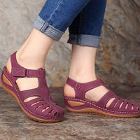 Marina | Bequeme Sandalen – Lila