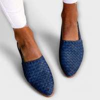 Luisa - Slip-On Moccasins – Blau