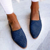 Mina | Handgefertigte Loafers für Frauen – Blau