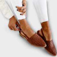 Luisa - Slip-On Moccasins – Braun