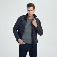 Simon | Leichte Baumwolljacke – Dunkelblau