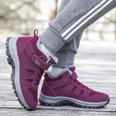 Leyandra | Damen Wasserdichte Orthopädische Schneeschuhe mit Warmem Futter