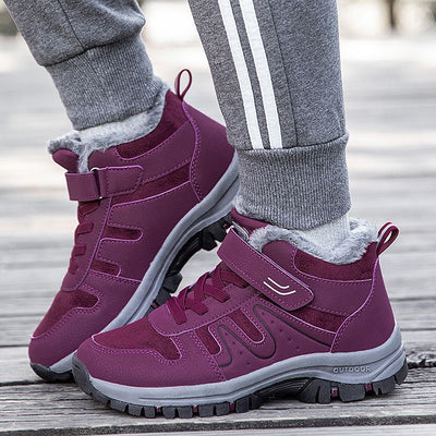 Leyandra | Damen Wasserdichte Orthopädische Schneeschuhe mit Warmem Futter