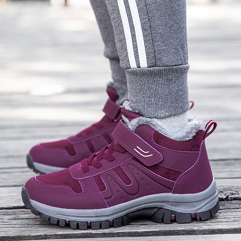 Leyandra | Damen Wasserdichte Orthopädische Schneeschuhe mit Warmem Futter