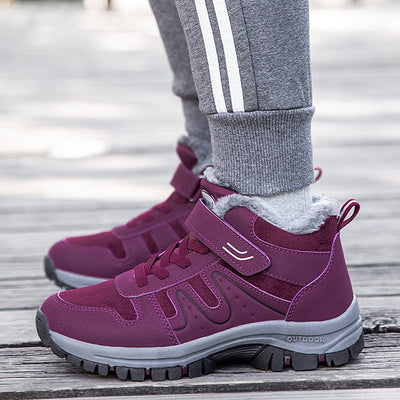 Leyandra | Damen Wasserdichte Orthopädische Schneeschuhe mit Warmem Futter