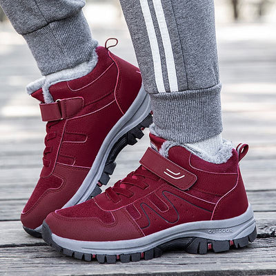 Leyandra | Damen Wasserdichte Orthopädische Schneeschuhe mit Warmem Futter