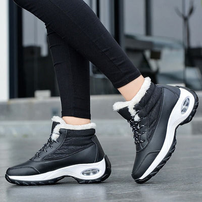 Leyandrae | Damen Wasserdichte Schneestiefel mit Warmfutter