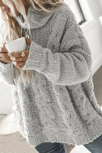 Lasista | Kuscheliger Strickpulli – Grau