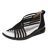 Talyse - Gepolsterte Walking-Sandalen – Schwarz