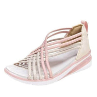 Talyse - Gepolsterte Walking-Sandalen – Rosa