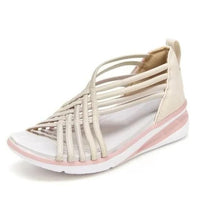 Talyse - Gepolsterte Walking-Sandalen – Beige