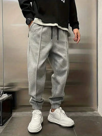 Nico | Sportliche Herren Jogginghose lässig & chic – Grau