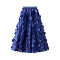 Salome - Eleganter und modischer Rock – Blau