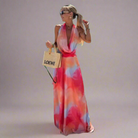 Romy | Sommerkleid aus luftigem Premiumstoff – Mehrfarbig