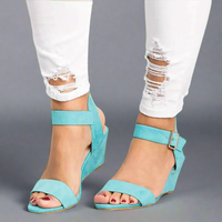 Maresia | Bequeme Sandalen für empfindliche Füße – Himmelblau