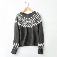 WARMER WOLLPULLOVER | WEICHER, WARMER KOMFORT – Grau