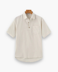Herren Lässiges Polo Shirt | Bequemes Poloshirt – Beige