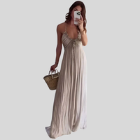 Mara | Luftiges Maxi-Kleid – Grau