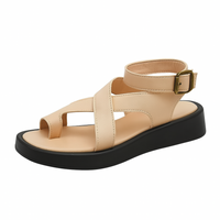 Marleen™ | Bequeme orthopädische Sandalen – Aprikose
