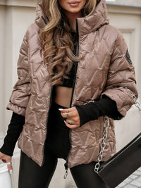 Avelaine | Stilvolle Pufferjacke – Braun