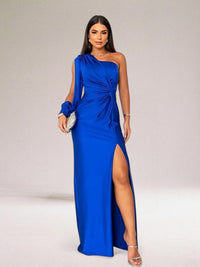 Celine – Elegantes Abendkleid – Königsblau