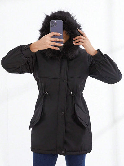 Reiyana | Warme Winterjacke mit weichem Kragen für Damen