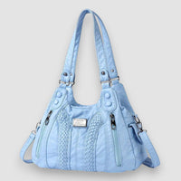 Bergener | PU Leather Handbag – Blau