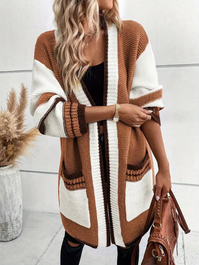 Wimlace | Lässige Strickjacke mit langen Ärmeln und Taschen für kühle Tage