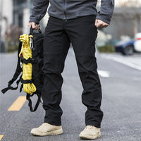 Helios | Gefütterte Softshell-Hose – Schwarz