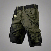 Bjorn | Premium Adventurer Shorts – Grün Schwarz