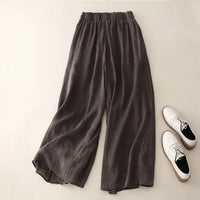 Zavina™ | Hose mit lockerem Schnitt – Grau