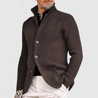 Marc | Elegante Strickjacke – Braun