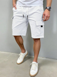 Kai | Cargo-Shorts mit Funktionstaschen ( 1+1 GRATIS ) – Weiß