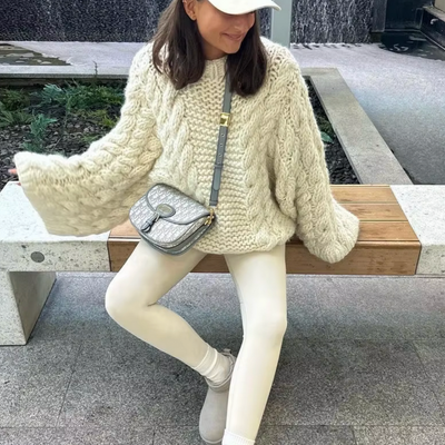 Lasarae | Gemütlicher Pullover in Übergröße