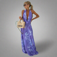 Romy | Sommerkleid aus luftigem Premiumstoff – Lila
