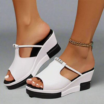 Voltruna | Premium Orthopädische Sandalen mit Absatz für maximalen Komfort