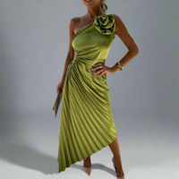 Dorlies | Premium Maxikleid für Eleganz – Grün