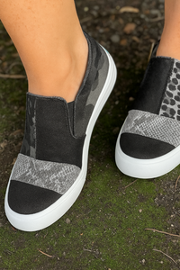 Noemi™ | Trendige, bequem zu tragende Slipper – Schwarz