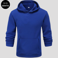 TILMAN™ - Kapuzensweatshirt für Frühling und Herbst – Blau