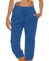 Damen Bequeme Freizeithose | Sportlich – Blau