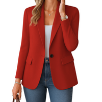 Annette™ | Eleganter Blazer – Rot