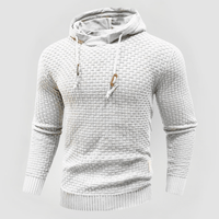 MAX - PULLOVER MIT KAPUZE – Weiß