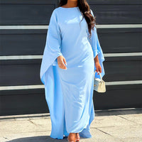 Evie - Frauen Maxikleid – Hellblau