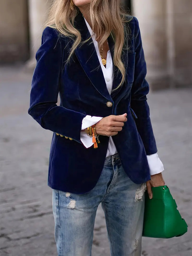 Blazer für Damen - Elegante Leinen-Sommerjacke