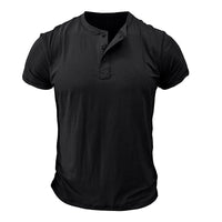 MARLON - BAUMWOLL-T-SHIRT – Schwarz