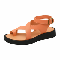 Marleen™ | Bequeme orthopädische Sandalen – Lachsrosa