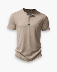 Herren Lässiges T-Shirt | Bequem für Sommer und Freizeit – Khaki