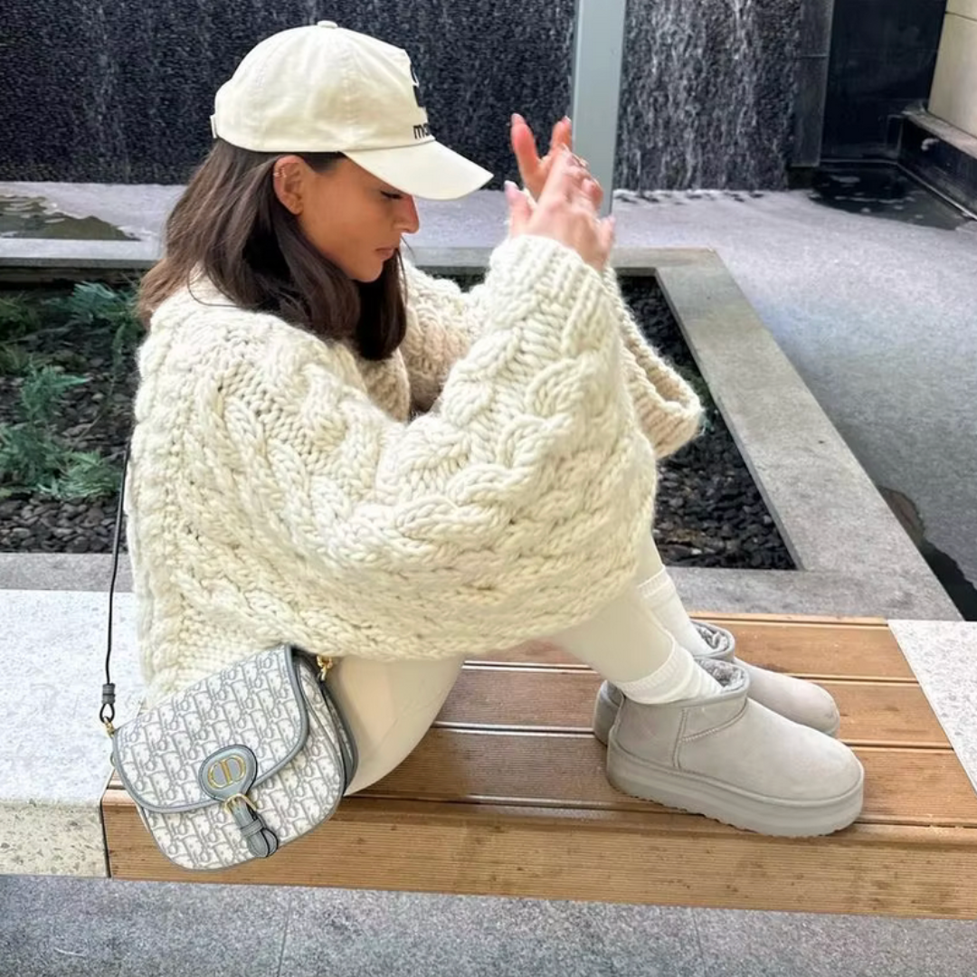 Lasarae | Gemütlicher Pullover in Übergröße
